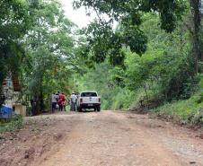 Representantes da Superintendência do Diálogo e Interação Social (Sudis), do Governo do Estado, visitaram nesta semana Comunidades Quilombolas no Vale do Ribeira e se reuniram com lideranças. A iniciativa fez parte do projeto Diálogo Paraná Itinerante, de atenção aos povos tradicionais. Foram apresentados os objetivos da nova Superintendência, que foi criada pelo governador Ratinho Junior neste ano. Foto: Nelson Andrade/SUDIS