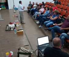 O Serviço Estadual de Vigilância dos Acidentes por Animais Peçonhentos da Secretaria da Saúde promove treinamentos de forma contínua para manter os técnicos da área atualizados. Foto: Divulgação/SESA