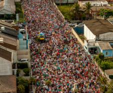 	Festa do Rocio atrai milhares de pessoas a Paranaguá. Foto: Assessoria de Imprensa/ Santuário Nossa Senhora do Rocio