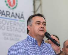 O Governo do Estado libera nesta quinta-feira (14) mais R$ 25 milhões para a continuidade das obras do Hospital da Criança de Maringá (Noroeste). A solenidade acontece na prefeitura de Maringá, com as presenças do  Secretário de Saúde ? Beto Preto e  do Prefeito de Maringá, Ulisses Maia.Maringá, 14/11/2019 -  Foto: Geraldo Bubniak/AEN