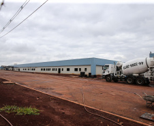 Obras do Hospital da Criança de Maringá (Noroeste). Maringá, 14/11/2019 -  Foto: Geraldo Bubniak/AEN