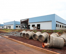 Obras do Hospital da Criança de Maringá (Noroeste). Maringá, 14/11/2019 -  Foto: Geraldo Bubniak/AEN