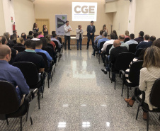 Novos servidores passam a integrar o quadro da Controladoria-Geral do Estado. Eles já começaram a capacitação para conhecer em detalhes as atividades de combate à corrupção desenvolvidas pelas coordenadorias da CGE. Foto: Divulgação/CGE