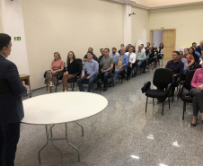 Novos servidores passam a integrar o quadro da Controladoria-Geral do Estado. Eles já começaram a capacitação para conhecer em detalhes as atividades de combate à corrupção desenvolvidas pelas coordenadorias da CGE. Foto: Divulgação/CGE