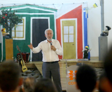 Governador em exercício Darci Piana recepcionou, em Faxinal do Céu, os novos residentes técnicos ambientais do futuro Instituto Água e Terra. Faxinal do Céu,18/11/2019 Foto:Jaelson Lucas / AEN