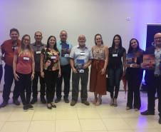 A Paraná Turismo promoveu nesta quarta-feira (20) o workshop Viaje Paraná, desta vez na região Ecoaventuras histórias e sabores na cidade de Campo Mourão. Ao todo serão 14 workshops nas 14 regiões turísticas do Estado coordenados pelas assessoras técnicas Alessandra de Paula Xavier e Vera Meza. Foto: Edson Thomaz