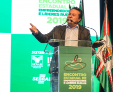 O governador em exercício, Darci Piana participa do Encontro Estadual de Empreendedores e Líderes Rurais no Expotrade Pinhais, na Região Metropolitana de Curitiba.  Na foto, o secretário do Desenvolvimento Sustentável e do Turismo, Márcio Nunes.  Curitiba, 22/11/2019 -  Foto: Geraldo Bubniak/AEN