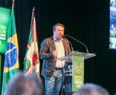 O governador em exercício, Darci Piana participa do Encontro Estadual de Empreendedores e Líderes Rurais no Expotrade Pinhais, na Região Metropolitana de Curitiba.  Na foto, o secretário do Desenvolvimento Sustentável e do Turismo, Márcio Nunes.  Curitiba, 22/11/2019 -  Foto: Geraldo Bubniak/AEN