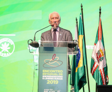 O governador em exercício, Darci Piana participa do Encontro Estadual de Empreendedores e Líderes Rurais no Expotrade Pinhais, na Região Metropolitana de Curitiba.    Curitiba, 22/11/2019 -  Foto: Geraldo Bubniak/AEN