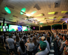 O governador em exercício, Darci Piana participa do Encontro Estadual de Empreendedores e Líderes Rurais no Expotrade Pinhais, na Região Metropolitana de Curitiba.    Curitiba, 22/11/2019 -  Foto: Geraldo Bubniak/AEN