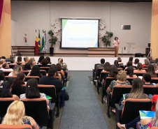 Depois de Cascavel e Ibiporã, Maringá sediou nesta sexta-feira (22) o terceiro evento macrorregional de qualificação da atenção materno-infantil promovido pela Secretaria de Estado da Saúde