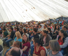 A segunda edição da Feira da Cidadania levou a moradores do tradicional bairro de Santa Felicidade, em Curitiba, diversos serviços gratuitos nesta sexta-feira (22). O destaque do evento foi o Mutirão de Emprego, encaminhou mais de 1,8 mil pessoas para vagas de trabalho.Foto: Divulgação/SEJUF