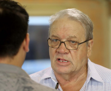 A abertura da etapa Angra Doce dos Jogos da Aventura e Natureza, em Ribeirão Claro. Participaram: prefeito de Ribeirão Claro, Mario Augusto Pereira; diretor superintendente de Espotes, Hélio Wirbiski; diretor presidente do ITCG, Mozarte de Quadros Junior;   entre outros.Ribeirão Claro, 23-11-19.Foto: Arnaldo Alves / AEN.
