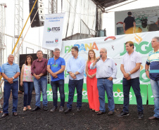 Aventura e Natureza, em Ribeirão Claro. Participaram: prefeito de Ribeirão Claro, Mario Augusto Pereira; diretor superintendente de Espotes, Hélio Wirbiski; diretor presidente do ITCG, Mozarte de Quadros Junior;   entre outros.Ribeirão Claro, 23-11-19.Foto: Arnaldo Alves / AEN.