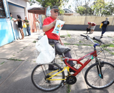 Em 2019, o Leite das Crianças completa 15 anos de atividade em Curitiba, que foi a última cidade a integrar o programa do Governo do Estado. .  N/F: Iraciel Pinto.Curitiba, 30-09-19.Foto: Arnaldo Alves / AEN.