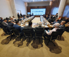 Reunião do secretariado de Governo - Curitiba, 26-11-19.Foto: Arnaldo Alves / AEN.