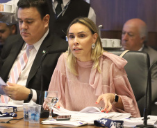 Reunião do secretariado de Governo - N/F: procuradora Geral do Estado, Letícia Ferreira da Silva.Curitiba, 26-11-19.Foto: Arnaldo Alves / AEN.