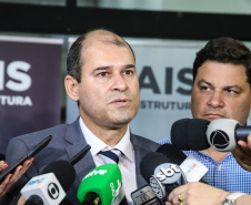Na primeira reunião para apresentação do cronograma de atividades, o secretário de Estado da Infraestrutura e Logística, Sandro Alex, explicou que o objetivo dos grupos de trabalho do Governo do Estado e da União é garantir uma modelagem moderna de concessão. 