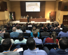 A Lei Geral de Proteção de Dados (LGPD) entra plenamente em vigor em agosto do próximo ano e exigirá adequações. Para esclarecer os reflexos da lei nas operações diárias do governo estadual, a Controladoria-Geral do Estado (CGE), em parceria com a Celepar, reuniram especialistas no assunto e servidores de diversos órgãos estaduais para debaterem as mudanças exigidas por essa legislação. O encontro foi terça-feira (26). Foto:CGE