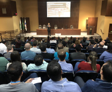 A Lei Geral de Proteção de Dados (LGPD) entra plenamente em vigor em agosto do próximo ano e exigirá adequações. Para esclarecer os reflexos da lei nas operações diárias do governo estadual, a Controladoria-Geral do Estado (CGE), em parceria com a Celepar, reuniram especialistas no assunto e servidores de diversos órgãos estaduais para debaterem as mudanças exigidas por essa legislação. O encontro foi terça-feira (26). Foto:CGE