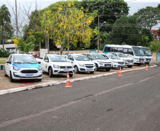 O Governador Carlos Massa Ratinho Júnior lança nesta quinta-feira (28),  o Programa Vida Nova Paraná em Jandaia do Sul.  E também anuncia  recursos e ações nas áreas da saúde, desenvolvimento urbano e sinalização viária, além de entrega de ambulância e de viatura para a Polícia Militar.Jandaia do Sul, 28/11/2019 -  Foto: Geraldo Bubniak/AEN