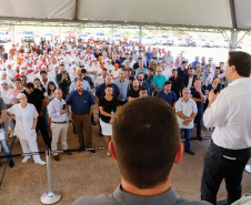 O município de Rondon, no Noroeste do Paraná, está ganhando novas vagas de emprego com a retomada de atividades da unidade local do frigorífico Averama