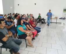O trabalho do Instituto Emater com produtores da região de Francisco Beltrão trouxe um aumento médio de 35% na produção diária de leite por vaca, o que representa quase 3 mil litros a mais por mês em cada propriedade. O incremento na renda das famílias foi significativo e houve ainda redução do custo de produção. Foto: Emater