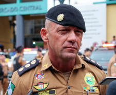 Curitiba, 02 de dezembro de 2019. Lançamento da Operação Natal 2019. Foto: Cel QOPM Hudson Leôncio Teixeira, Comandante do 1º CRPM. 