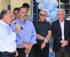 O secretário estadual do Desenvolvimento Urbano e de Obras Públicas, João Carlos Ortega, participou neste fim de semana da inauguração de ampliação de mais de 500 m2 de obras do antigo Centro de Convivência de Idosos. Foto: Gustavo Pontes/SEDU