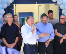 O secretário estadual do Desenvolvimento Urbano e de Obras Públicas, João Carlos Ortega, participou neste fim de semana da inauguração de ampliação de mais de 500 m2 de obras do antigo Centro de Convivência de Idosos. Foto: Gustavo Pontes/SEDU