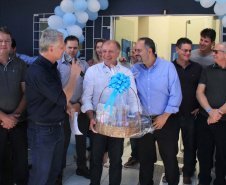 O secretário estadual do Desenvolvimento Urbano e de Obras Públicas, João Carlos Ortega, participou neste fim de semana da inauguração de ampliação de mais de 500 m2 de obras do antigo Centro de Convivência de Idosos. Foto: Gustavo Pontes/SEDU