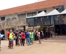 Representantes da Superintendência Geral de Diálogo e Interação Social (Sudis) visitaram nesta terça-feira (3), em Maringá, entidades carentes com o objetivo de fortalecer e atender as demandas de todos os setores da sociedade, principalmente dos mais necessitatos. Foto: Nelson/SUDIS