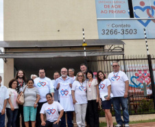 Representantes da Superintendência Geral de Diálogo e Interação Social (Sudis) visitaram nesta terça-feira (3), em Maringá, entidades carentes com o objetivo de fortalecer e atender as demandas de todos os setores da sociedade, principalmente dos mais necessitatos. Foto: Nelson/SUDIS