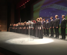 Na Semana Nacional do Turismo, o Paraná concorreu com projetos selecionados entre as Iniciativas de Destaque do Prêmio Nacional de Turismo. Ações de Foz do Iguaçu e de Guarapuava foram selecionadas entre mais de trezentos inscritos. A cerimônia de premiação aconteceui nesta quarta feira (04) em Belo Horizonte (MG).Foto: Edson Thomaz