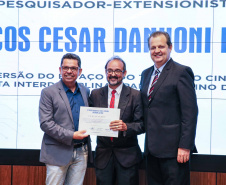 Entrega do 32º Prêmio Paranaense de Ciência e Tecnologia  no Palácio Iguaçu.   Curitiba, 04/12/2019 -  Foto: Geraldo Bubniak/AEN