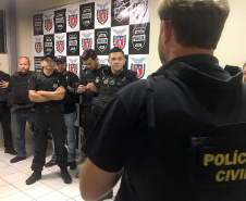 Polícia Civil prende suspeitos de lesar investidores de bitcoins. Foto:PCPR
