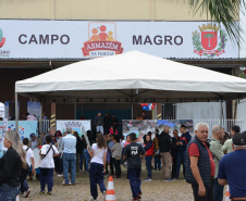 O secretário estadual da Agricultura e do Abastecimento, Norberto Ortigara, participou nesta quinta-feira (05) da inauguração do Armazém da Família em Campo Magro. Esta é a décima unidade implantada na Região Metropolitana de Curitiba, viabilizada por meio de parceria entre a Prefeitura da Capital, responsável pelo programa, e o município.Foto:SEAB