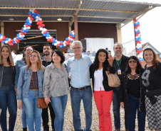 O secretário estadual da Agricultura e do Abastecimento, Norberto Ortigara, participou nesta quinta-feira (05) da inauguração do Armazém da Família em Campo Magro. Esta é a décima unidade implantada na Região Metropolitana de Curitiba, viabilizada por meio de parceria entre a Prefeitura da Capital, responsável pelo programa, e o município.Foto:SEAB