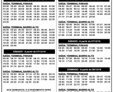 Ajustes em linhas de Pinhais reduzem tempo de trajeto quase pela metade