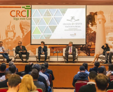 Seminário estadual reúne especialistas visando expansão da gestão esportiva. Foto: Esporte Paraná