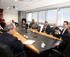 O governador Carlos Massa Ratinho Junior afirmou nesta quinta-feira (5) que a modernização do Estado passa pelo papel de fiscalização do Ministério Público do Paraná (MPPR) e pela construção de políticas conjuntas de atendimento social. Ele participou do Congresso Estadual do MPPR e de uma sessão plenária sobre planejamento estratégico do órgão, que acontecem em Curitiba.Foto Gilson Abreu/AEN