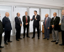 O governador Carlos Massa Ratinho Junior afirmou nesta quinta-feira (5) que a modernização do Estado passa pelo papel de fiscalização do Ministério Público do Paraná (MPPR) e pela construção de políticas conjuntas de atendimento social. Ele participou do Congresso Estadual do MPPR e de uma sessão plenária sobre planejamento estratégico do órgão, que acontecem em Curitiba.Foto Gilson Abreu/AEN