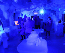Turismo no Paraná tem o melhor desempenho do ano em outubro -  Foz do Iguaçu. Dreams Ice Bar. Foto: José Fernando Ogura/AEN