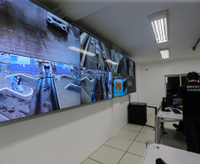 O Governador Carlos Massa Ratinho Junior e o ministro da Justiça e Segurança Pública, Sergio Moro, inauguram nesta segunda-feira (16),  em Foz do Iguaçu, as operações do Fronteira Tech  na Ponte Internacional da Amizade, que liga Foz do Iguaçu/PR à Ciudad del Este/PY. A iniciativa promover o uso de tecnologias digitais com foco na segurança pública. Foz do Iguaçu, 16/12/2019 -  Foto: Geraldo Bubniak/AEN