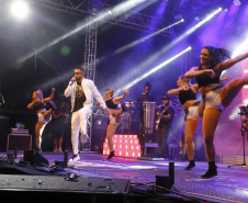 10/01/2020  Guaratuba, no Parque de Eventos, o cantor de funk Jerry Smith, que está entre os artistas mais tocados nas rádios do País no ano passado.Foto Gilson Abreu