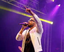 10/01/2020  Guaratuba, no Parque de Eventos, o cantor de funk Jerry Smith, que está entre os artistas mais tocados nas rádios do País no ano passado.Foto Gilson Abreu