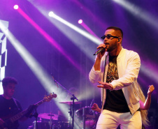10/01/2020  Guaratuba, no Parque de Eventos, o cantor de funk Jerry Smith, que está entre os artistas mais tocados nas rádios do País no ano passado.Foto Gilson Abreu