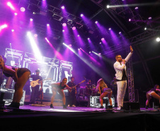 10/01/2020  Guaratuba, no Parque de Eventos, o cantor de funk Jerry Smith, que está entre os artistas mais tocados nas rádios do País no ano passado.Foto Gilson Abreu
