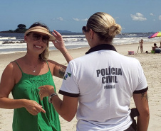 PCPR orienta veranistas sobre extravio ou perda de documentos no Litoral

Foto: PCPR