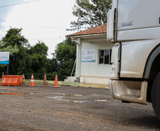 ADAPAR - Posto de Fiscalização de Trânsito Agropecuário. Barracão, 15/01/2020 -  Foto: Geraldo Bubniak/AEN